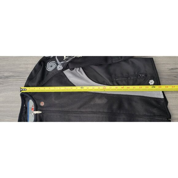 Joe Rocket Womens L Cleo Mesh Motorcycle Jacket Black No Liner Back Pad Only - Picture 15 of 15